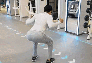 靠墙站立示意图